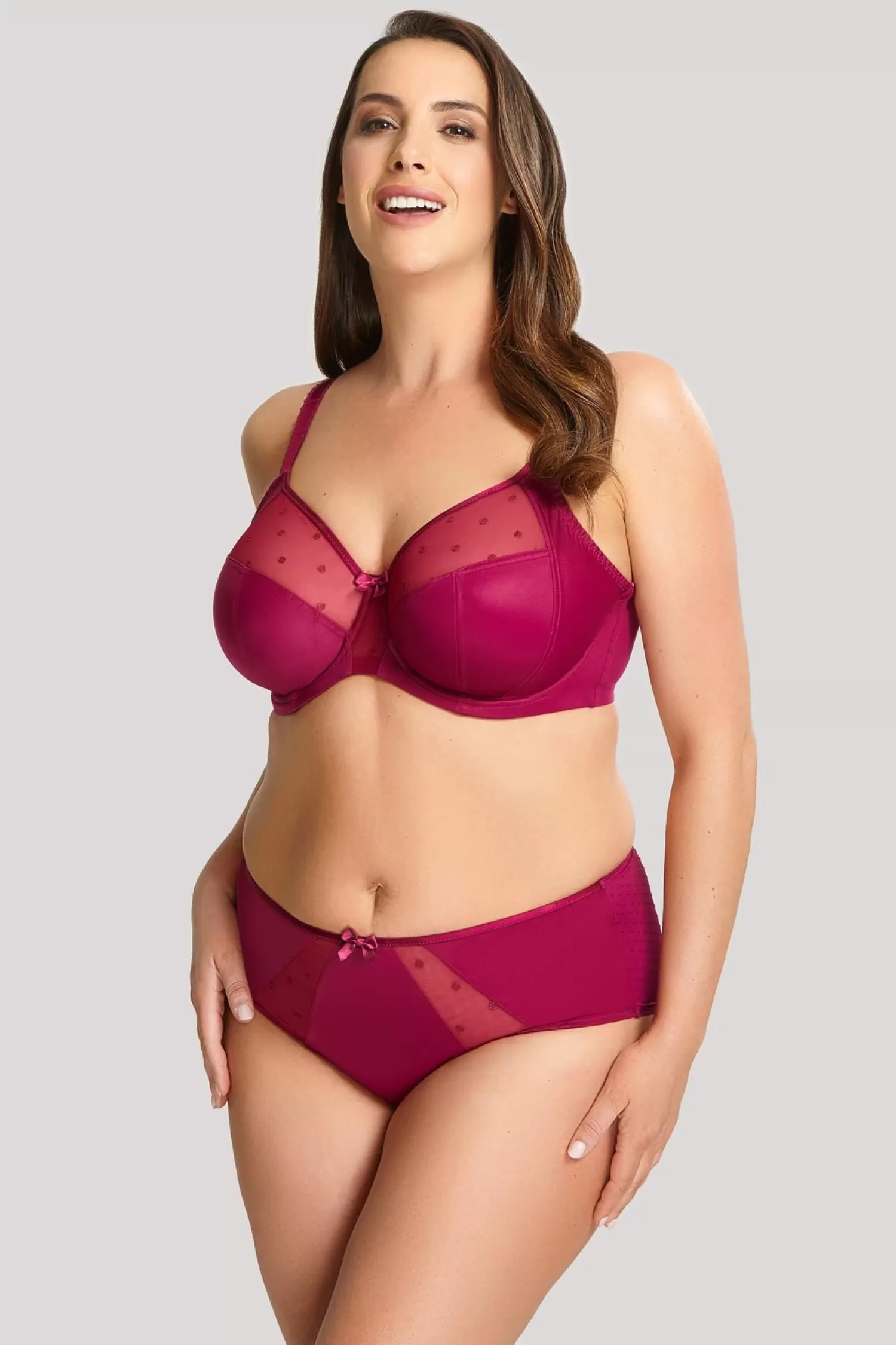 Sculptresse Bras | Candi Underwired Full Cup Bra - Cassis