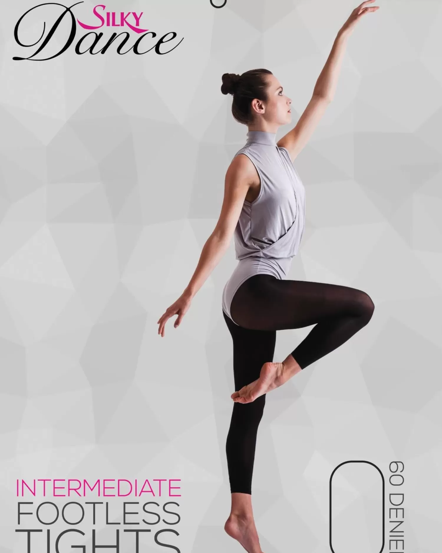 Silky Tights | Dance Womens Intermediate Footless Tights - Tan