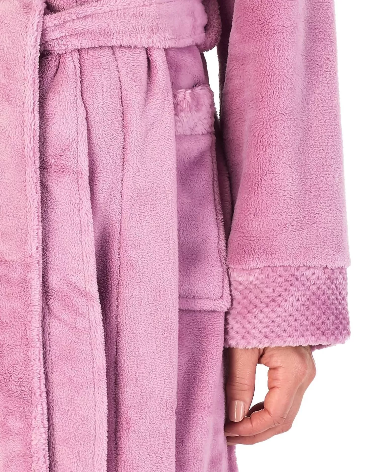 Slenderella Dressing Gowns | Mini Waffle Dressing Gown - Heather