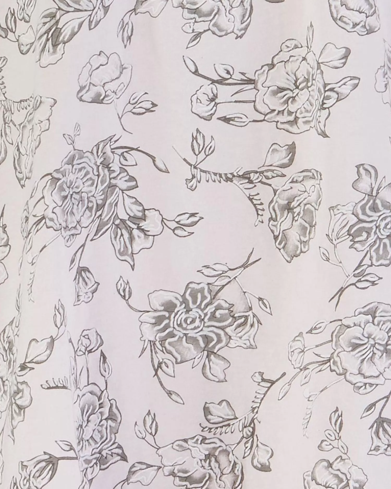 Slenderella Pyjamas | Sketch Floral Tailored Pyjamas - Pink