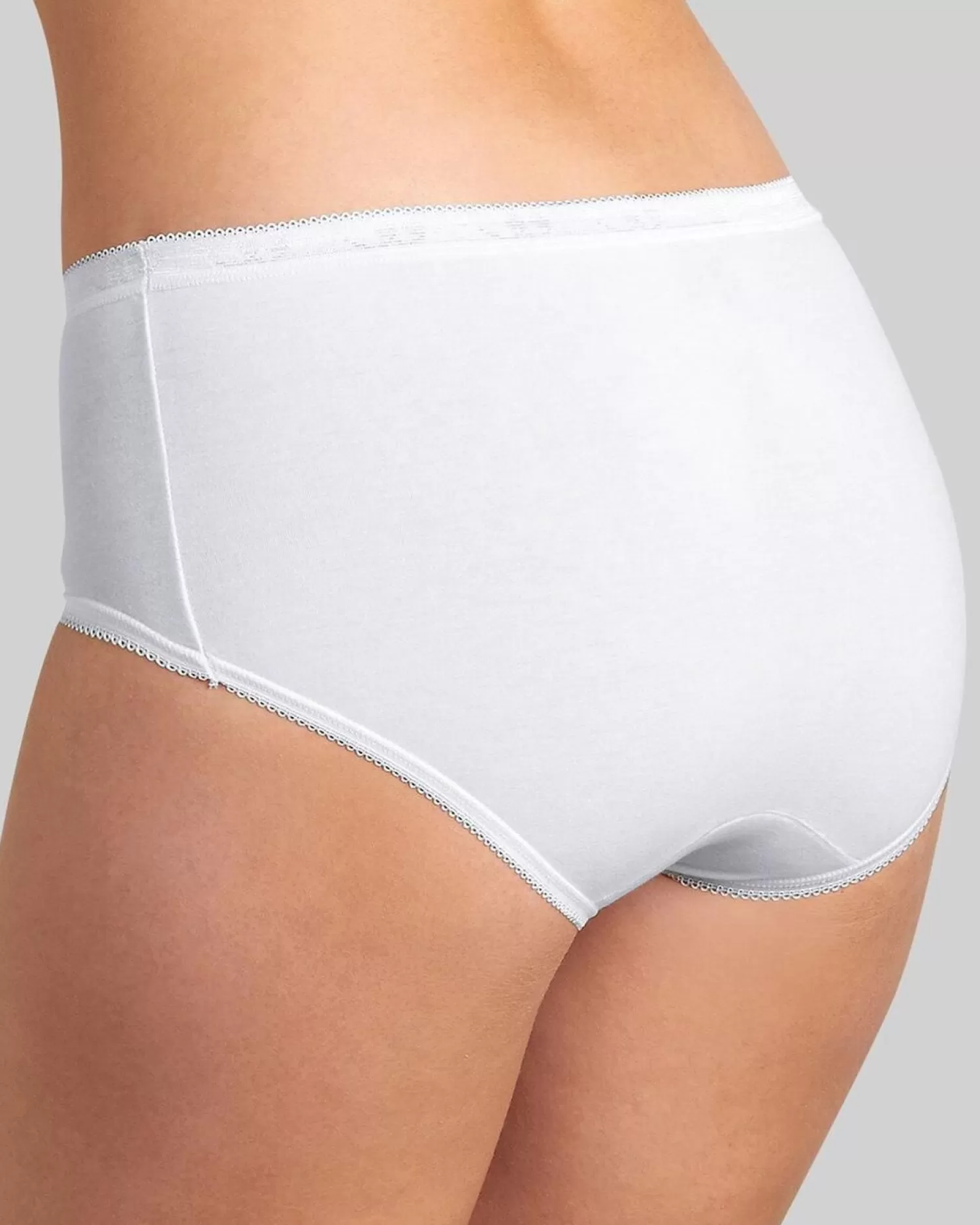 Sloggi Knickers | Basic+ Midi Brief - White