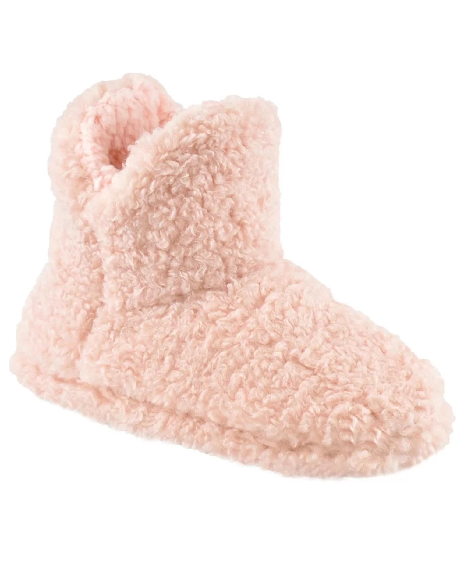 SlumberzzZ Slippers | Teddy Fleece Bootie Slippers - Pink