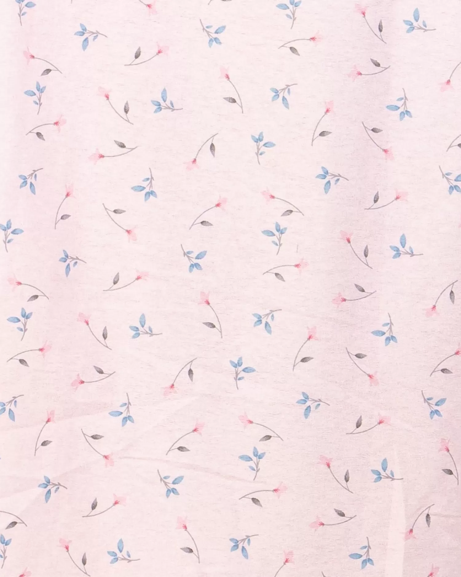 La Marquise Nighties | Sue Marks Floral Flannel Brushed Cotton Nightie - Pink