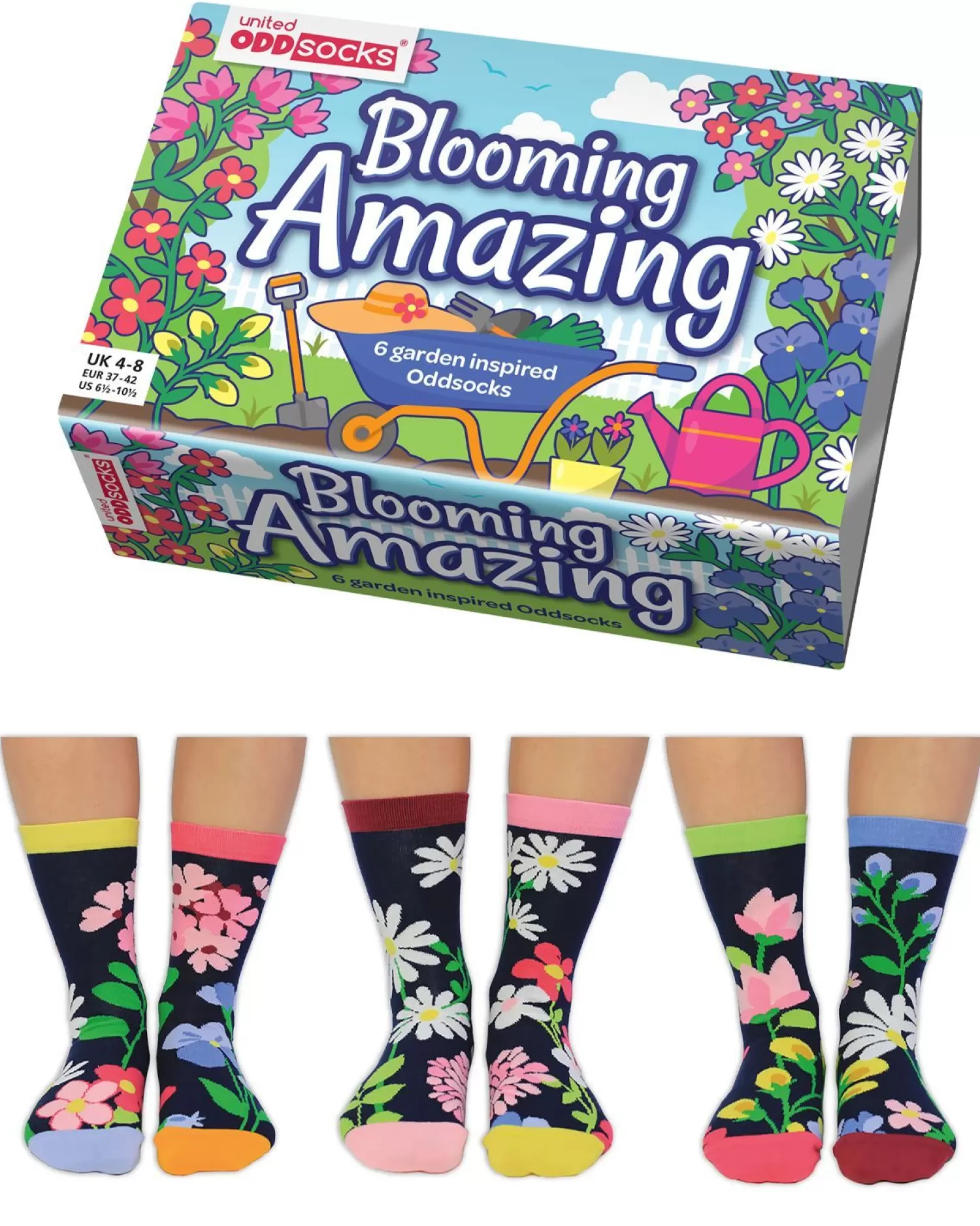 United Oddsocks Socks | Blooming Amazing Socks Gift Box