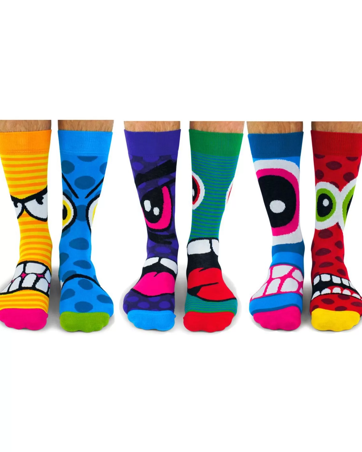 Men United Oddsocks The Stress Heads Socks Gift Box
