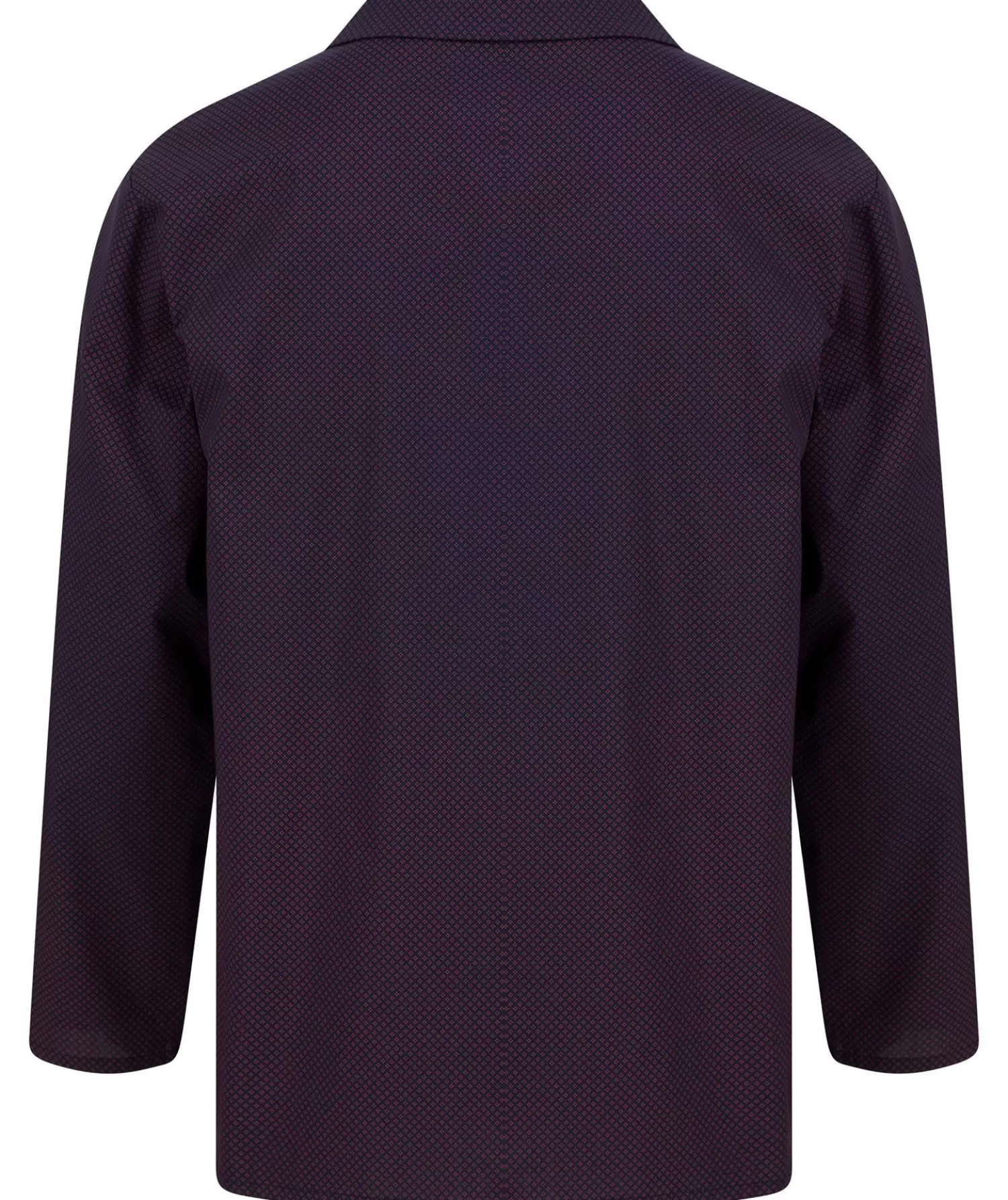 Men Walker Reid Diamond Geo Print Tailored Button Pyjamas