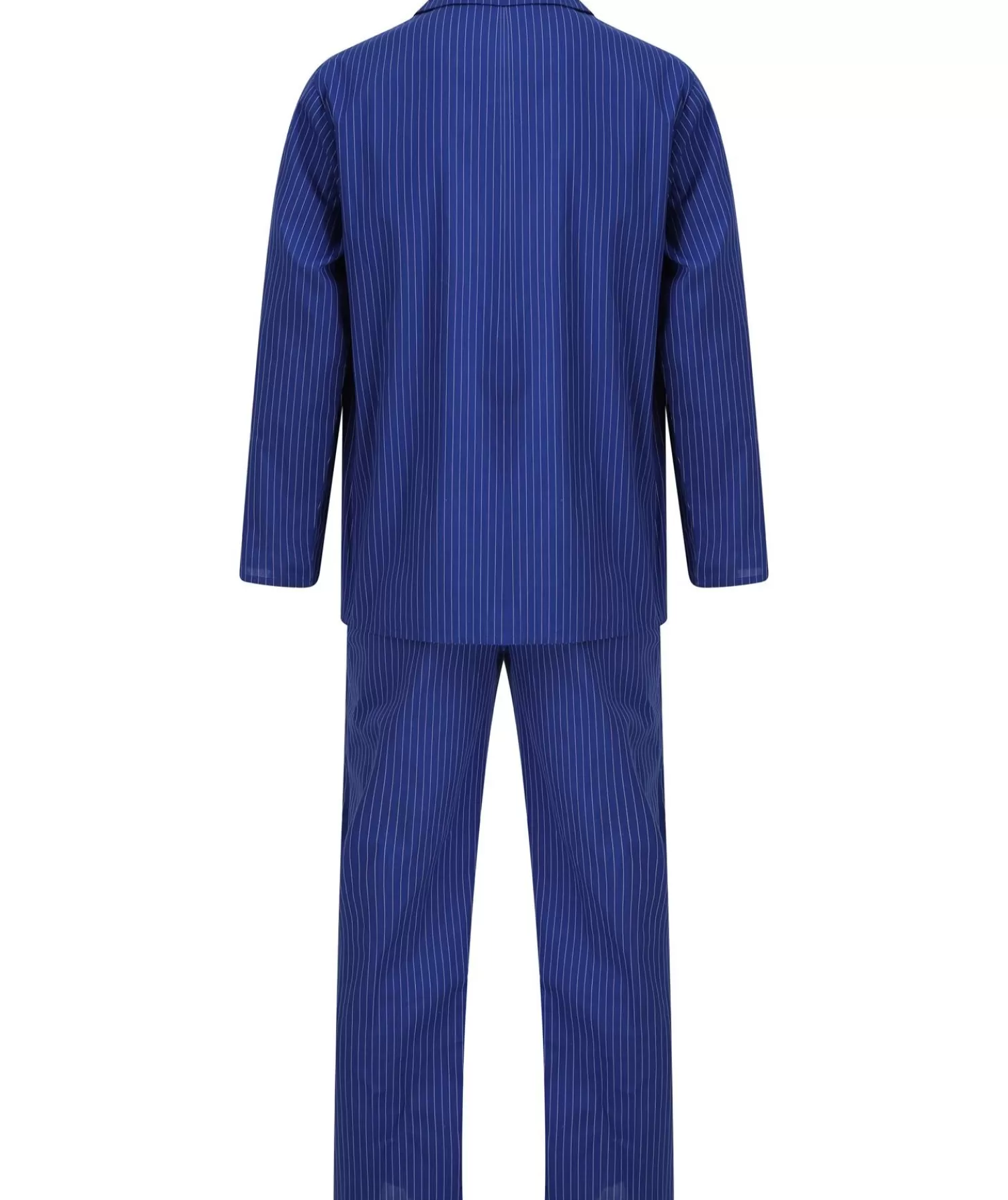 Men Walker Reid Stripe Woven Pyjamas - Blue