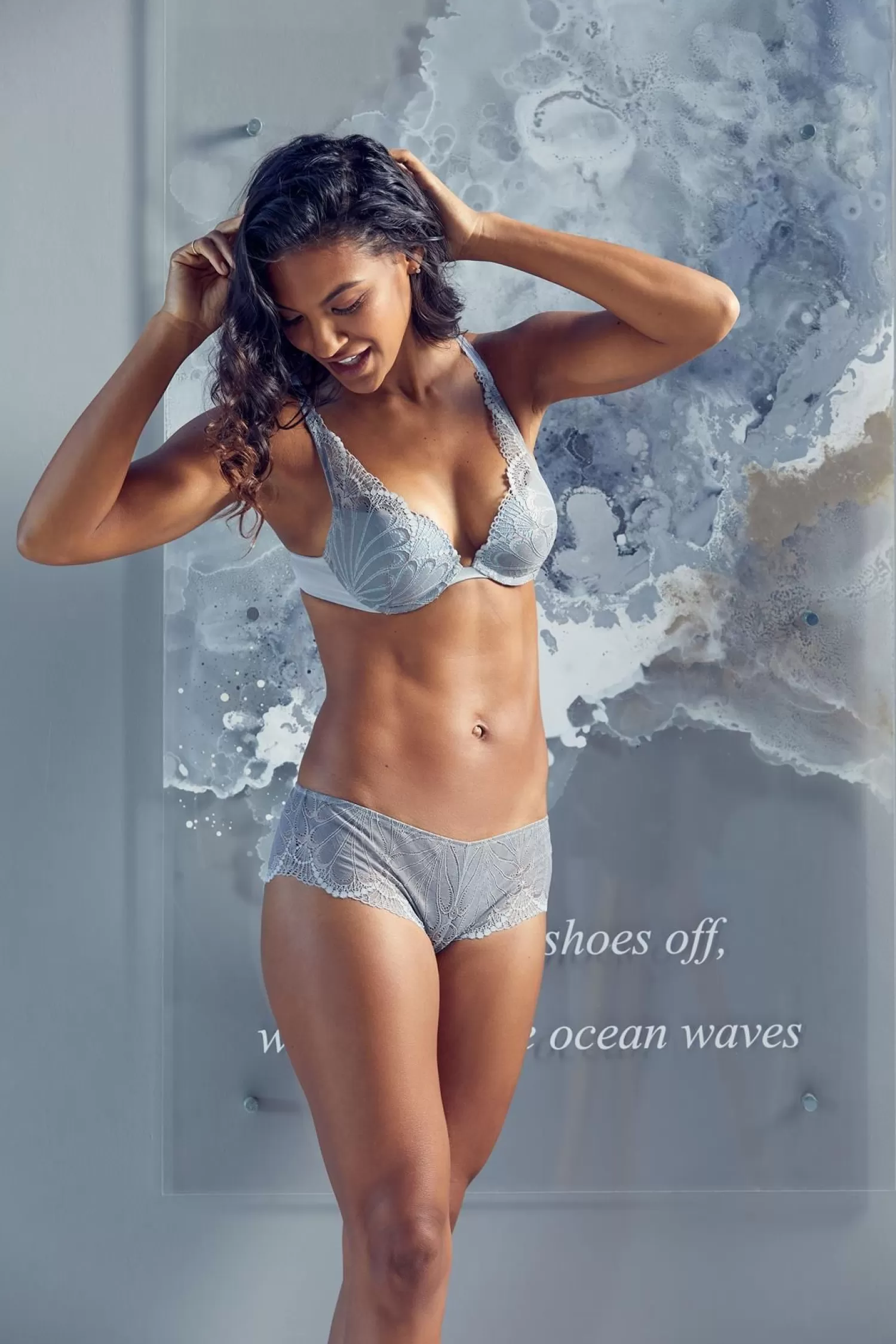 Wonderbra Bras | Refined Glamour Push-Up Triangle Bra - Rock Grey