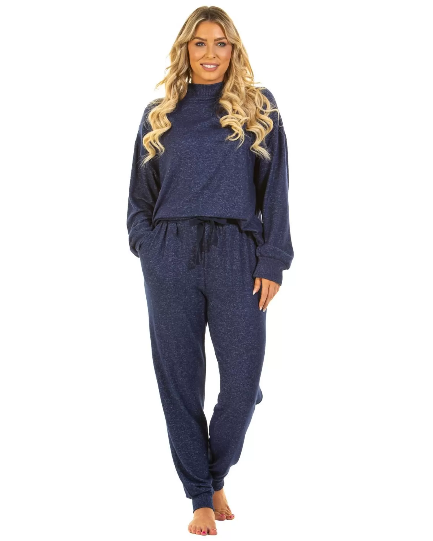 Wysteria Lane Pyjamas | Lush Lounge Pyjamas - Navy